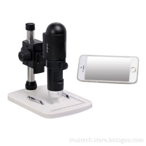 Wifi Digital Microscope for iOS/Android Device, 200x, PC Compatible Battery Powered, Measurement